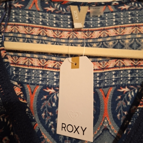 Roxy southwest print romper shorts NWT ptp 18"x30"L.          2.5 inseam - Picture 2 of 6